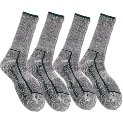 Merino Wool Socks For Men Thicken Thermal Hiking Cushion Crew Socks Sports Merino Wool Socks Size 43-45