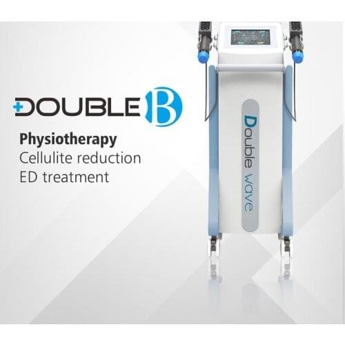Double Handles Shock Wave Therapy Equipment For ED / Shockwave Physiotherapy Machine