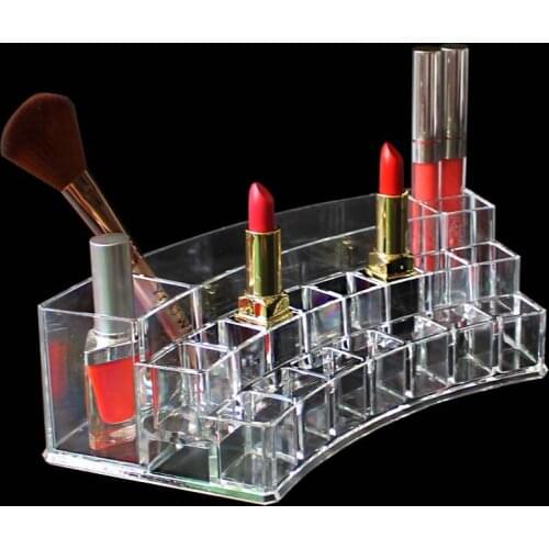 Makeup Organizer Cosmetics Case Holder Organizer Storage Rack Makeup Display Box Bathroom Storage Boxes Home Jewelry Box