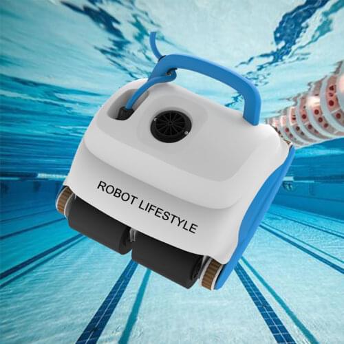 Robotic pool cleaner,swimming pool robot vacuum cleaner,swimming pool cleaning equipment with caddy cart and CE ROHS SGS