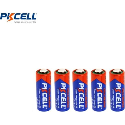 5PC/Lot PKCELL 23A 12V Alkaline Batteries 23 A23 MN21 L1028 MS21 V23GA VR22 Primary Dry Battery For Doorbell 12 v