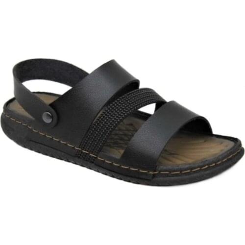 Mens Slippers Flip flops man Sandals Summer Shoes Double Buckle Comfortable Soft Sturdy Slippers Beach Hiking Shoes