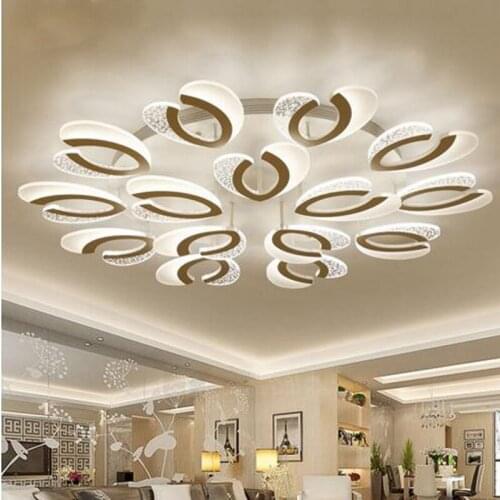 Modern minimalist acrylic LED ceiling lamp creative living room lamp warm bedroom lamps led lighting fixture led lamps ceiling