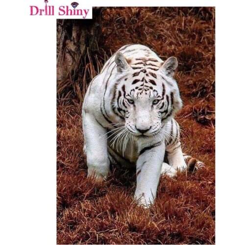 The tiger DIY 5D Diamond Embroidery Crystals Diamond Mosaic Picture animal Rhinestones Diamond Painting Cross Stitch