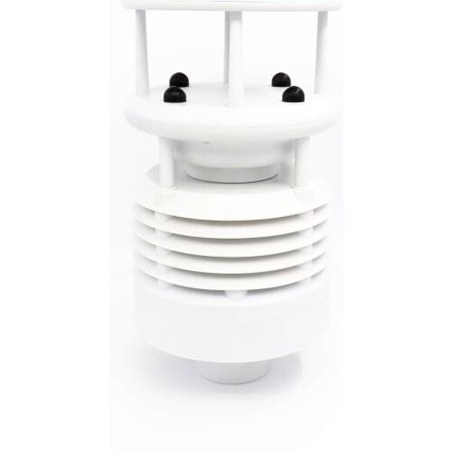 Eight parameters Ultrasonic wind speed wind direction Air temperature humidity pressure PM2.5 PM10 noise compact weather station