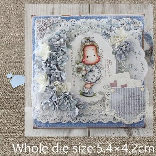 XLDesign Craft Metal Cutting Die cut dies cute pocket decoration scrapbook Album Paper Card Craft Embossing die cuts