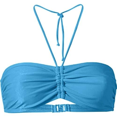 Scuba WomenS Summer Bandage Mix & Match Plain Bikini Bandeau Top Swimwear Beachwear Bikini 2020 Mujer Maillot De Bain Femme