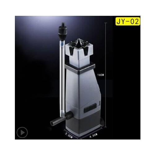 Oil remover small straw tank large fish tank electric filter suction oil film processor