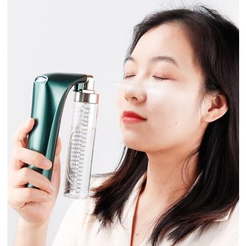 0.0012mm High Pressure Nano Spray Face Sreamer 105ML Spot Cleaner Nano Facial Water Oxygen Injection Instrument Airbrush