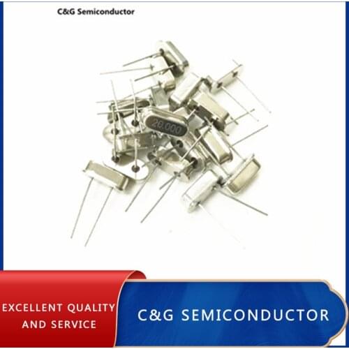 100pcs HC-49S 49S 20MHZ passive quartz crystal oscillator, crystal resonator