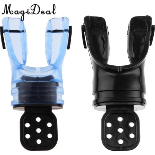2Pcs Scuba Diving Silicone Moldable Snorkel Bite Mouthpiece Replacement for Regulator Diver Equipment Snorkeling Accessories