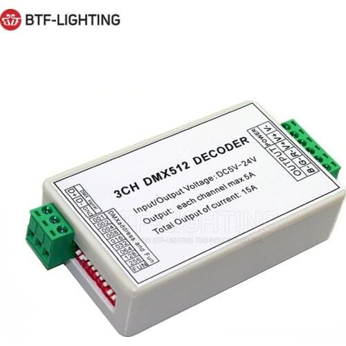 3CH/4CH/9CH/24CH/WS24LU3A/WS24LULED/WS27CH3A RGB DMX decoder, DMX 512 Controller, Constant pressure