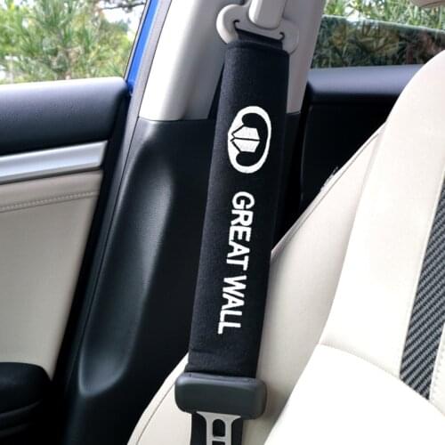 Car Safety Seat Belt Pads Harness Safety Shoulder Strap Cushion Cover Shoulder Cover for Great Wall Haval Hover H3 H5