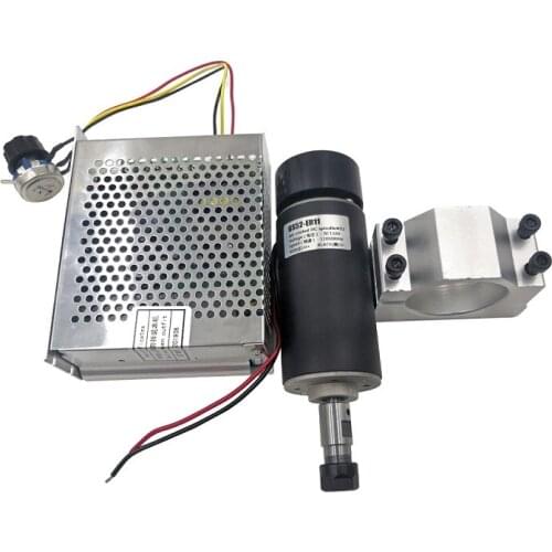 CNC spindle 500W air-cooled Mach3 power governor 52MM fixture ER11 collet atc spindle