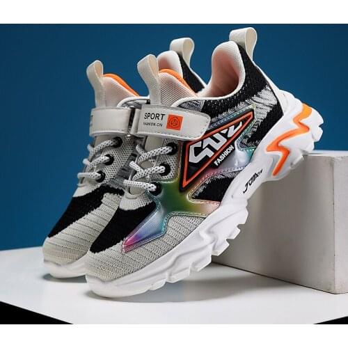 Children sport shoes For boys sneakers girls shoes child leisure trainers casual breathable kids running shoes boys 2021