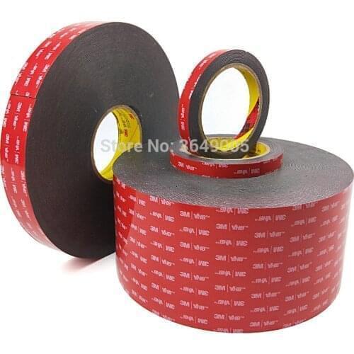 1 Roll 3M VHB 5952 Double Sided Acrylic Foam Adhesive Tape Heavy Duty Mounting Tape Choose Wide Free Shipping