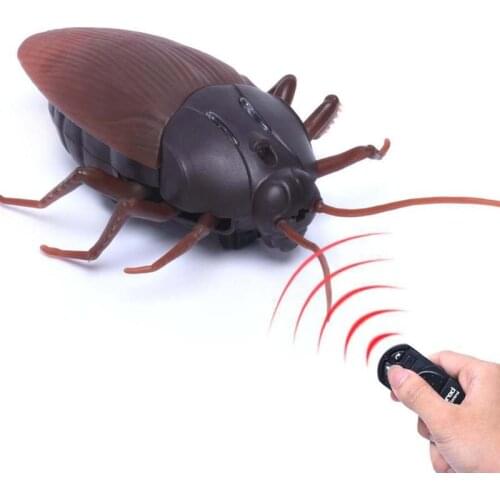 Electronic pet toy High Simulation Animal Cockroach robot Infrared Remote Control Kids Toy Gift fun gift Scared toys