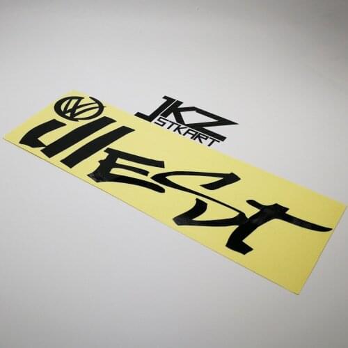 JKZ STKART Vinyl Die Cut Car Sticker Decal illest 25 x 8 cm for VW Motor Bike Truck Helmet Decorated Stickers