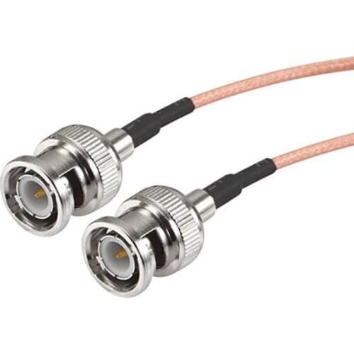 JXRF Coaxial cable BNC Male TO BNC Male Connector Pigtail CABLE RG316