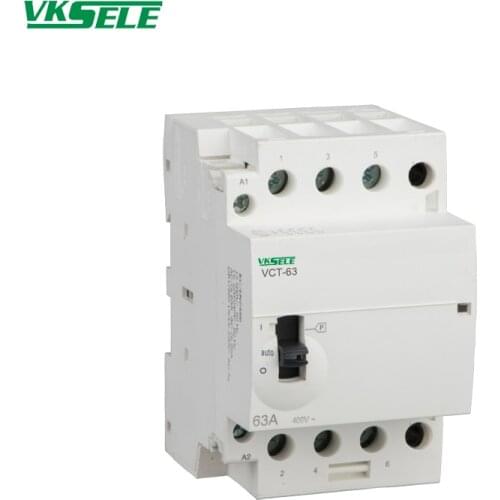 3NO or 3NC 40 amp BCH8-40 VCT-40 40A 24V 220V Manual Household contactor