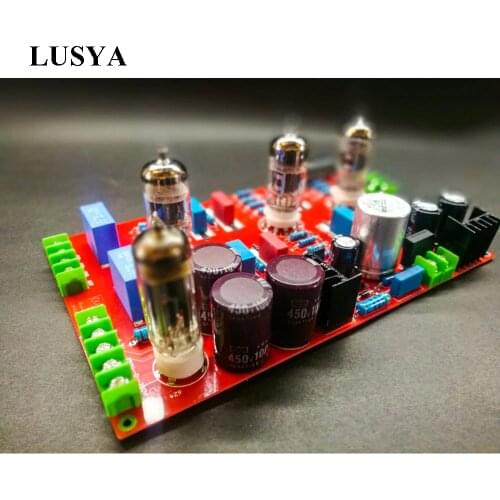 Lusya 12AX7 Tube Preamplifier Buffer Preamp DIY Board M7 HIFI Power Amplifier Board T1446