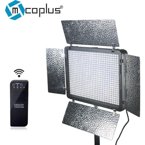 Mcoplus LED-720A LED Light 720PCS LED Lamp 3200K-5500K Color Temperature 4700LM Video Light for DSLR Canon Nikon Sony