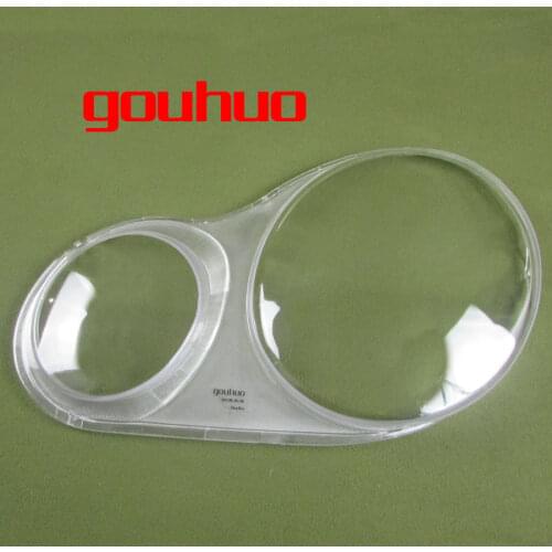 For Volkswagen VW Polo 2002 2003 2004 2005 Headlamps Shell Transparent Lampshade Lamp Shade Lens Front Headlights Cover