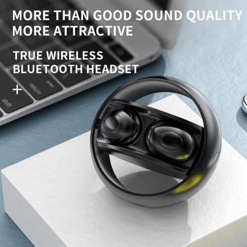 TWS Bluetooth 5.0 Earphones Charging Box Wireless Headphone 9D Stereo Sports IPX5 Waterproof Earbuds Headsets With Microphone