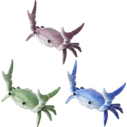 New Creative Cute Crab Pen Holder Weightlifting Crabs Penholder Bracket Storage Rack Gift Stationery