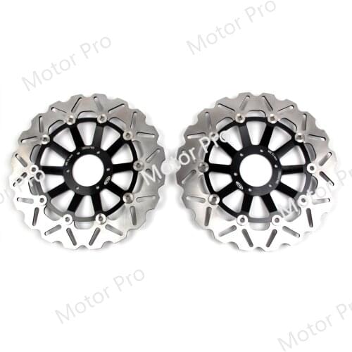 2PCS CNC Floating Disk Brake Disc Front Rotor for Honda 2005 CB 400 SUPER BOL DOR / CB 400 SB / CB 400 SUPER FOUR / CB 600