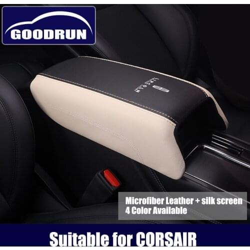 Car central console armrest for Lincoln CORSAIR armrest box cover pad universal protactor interiors accessories