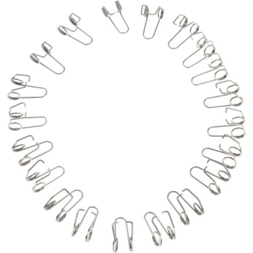 20 Pieces Stainless Steel Trumpet Waterkey Spit Value Springs for Trumpet Repair Parts Musical Instruments Parts Accessories