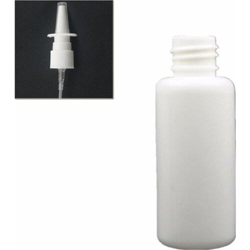 30ml empty plastic nasal pump spray bottle mist nose bottle
