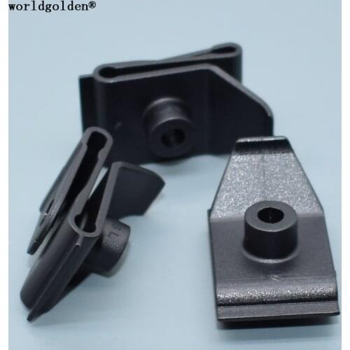 Worldgolden 100pcs #10 Screw Size Panel Distance: 1mm Toyota#53879-14010-A,53879-14020,53879-22030,GM#94841226,Mazda#LA01-56-135