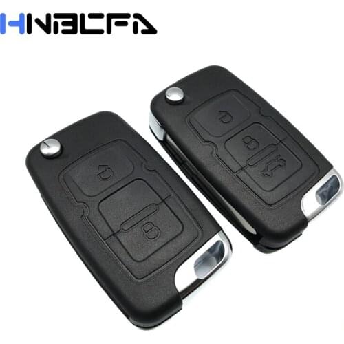 10Pcs 2/3 Buttons For Geely Emgrand 7 EC7 EC715 EC718 Emgrand7 EC7-RV EC715 EC718-RV Car Flip Folding key shell Case Fob Cover