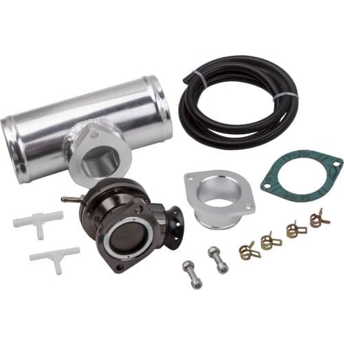 1x Type-RS UNIVERSAL BILLET ANODIZED TYPE RS TURBO BOV KIT +2.5" FLANGE PIPE