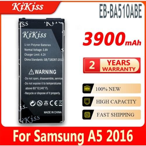 Battery For Samsung Galaxy A5 2016 A510 A510F A5100 A510M A510FD A510K A510S EB-BA510ABE 3900mAh Cell Phone Replacement Battery