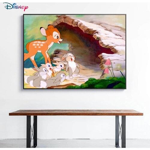 5D Disney DIY Diamond Painting Fawn Bambi Full Diamond Embroidery Handmade Childrens Customized Exquisite Home Gifts