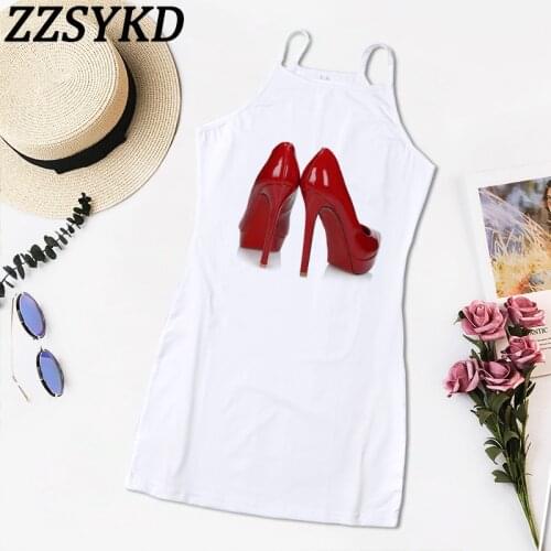 CDJLFH White Summer Dresses