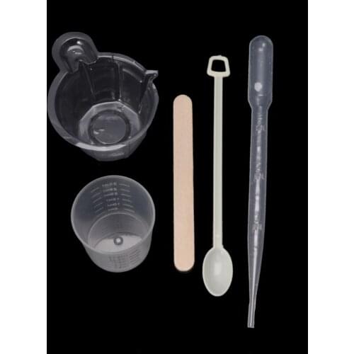 DIY Epoxy Resin Molds Jewelry Making Tool Kit With Stirrers Droppers Spoons Cups