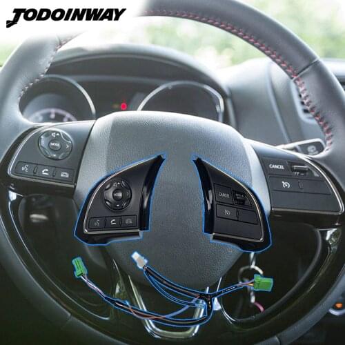 For Mitsubishi Outlander 3 2013 Xpander ASX Car Steering Wheel Cruise Control System Button Audio Multimedia Adjustment Switch