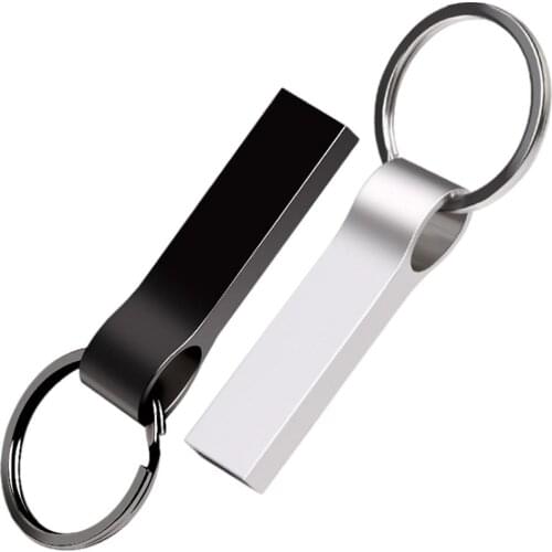 32GB USB Flash Drive Key Chain USB 2.0 Flash Drive Metal Pen Drive Pendrive Waterproof USB Stick Memory Stick for Gift