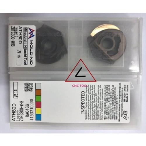 ZDFG300-WHB（WH） ATH80D 2pcs Hitachi high cutting performance CNC indexable inserts