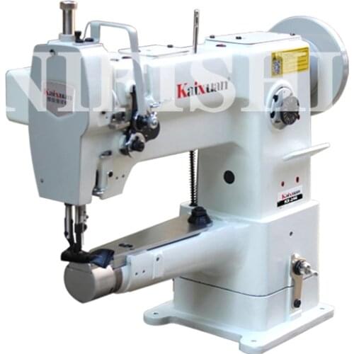 Kaixuan KX-246 small-mouth cylinder-type high-head car integrated feed sewing machine special for sewing thick leather products