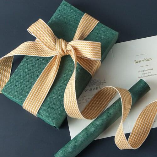 10 Yards 1" 25mm Jumper Linen Ribbon Grosgrain Ribbons for Hair Bows DIY Handmade Bouquet Tie Gift Box Bow Handmade Arts Decor