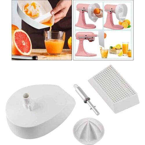 Citrus Juicer Attachment Reamer Strainer Basket Strainer Base Shaft Lever for Stand Mixer Juicer Extract Squeezer