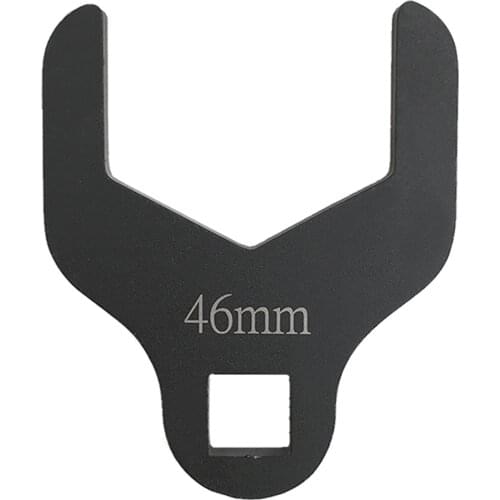 Attachable 46 Mm Water Pump Wrench, Toothed Belt Tension Wrench For GM 1/2