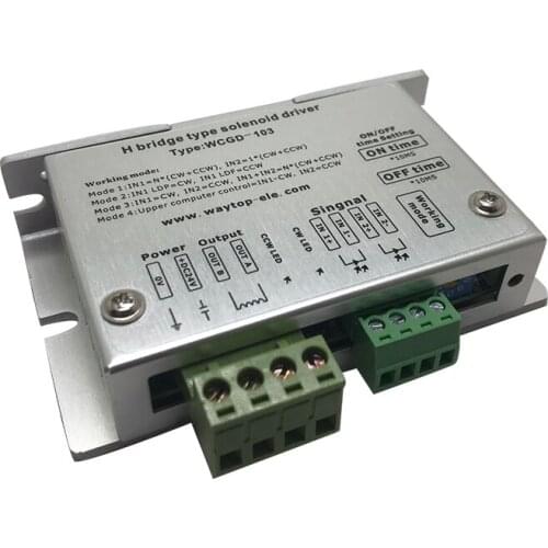 High Current H-bridge Positive and Negative Power Polarity Switching Electromagnet Driver WCGD-103