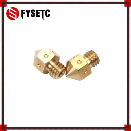 Top Quality MK8 Nozzles For 3D Printers Hotend Filament Head Brass Nozzles J-head Extrusion Prusa i3 Extruder