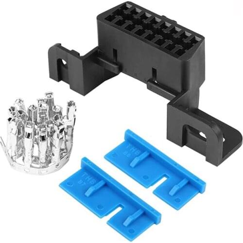 10pcs/lot 16pin OBD2 OBD 2 Female Connector J1962F 16 Pin OBDII Female Wire Socket Connector